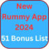 New Rummy App 2024 51 Bonus